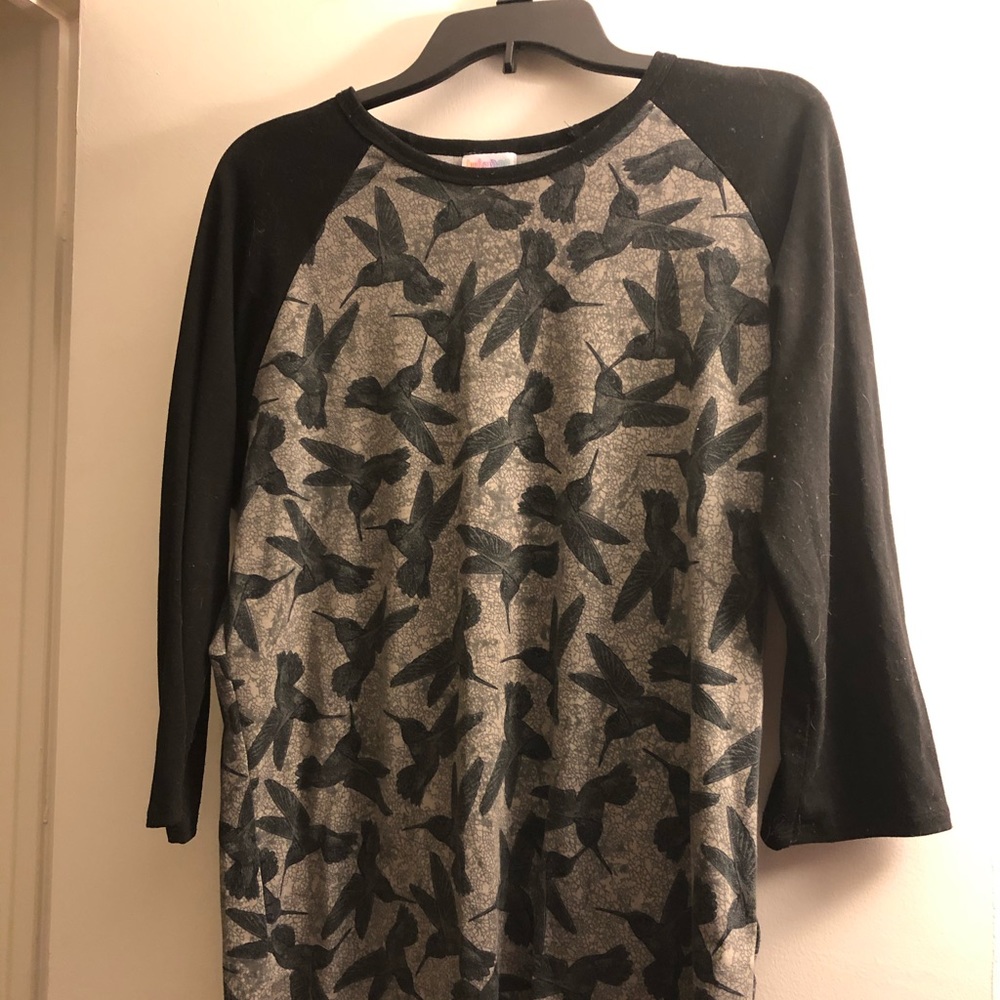 LuLaRoe Randy baseball tee